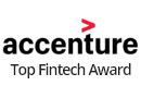 Accenture Top Fintech Award Image Text